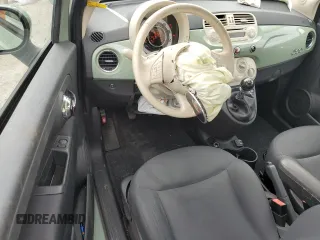 2015 FIAT 500 Pop with VIN 3C3CFFAR2FT501922, listed as a Copart auction lot 60263845 with 83,194 mi miles and Salvage title. Bid and sale history available at DreamBid. Image 8.