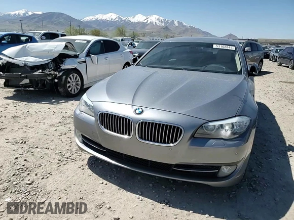 2011 BMW 5 Series 535i xDrive with VIN WBAFU7C5XBC878905, listed as a Copart auction lot 53102845 with 121,616 mi miles and Salvage Title. Bid and sale history available at carsss.com. Image 11.