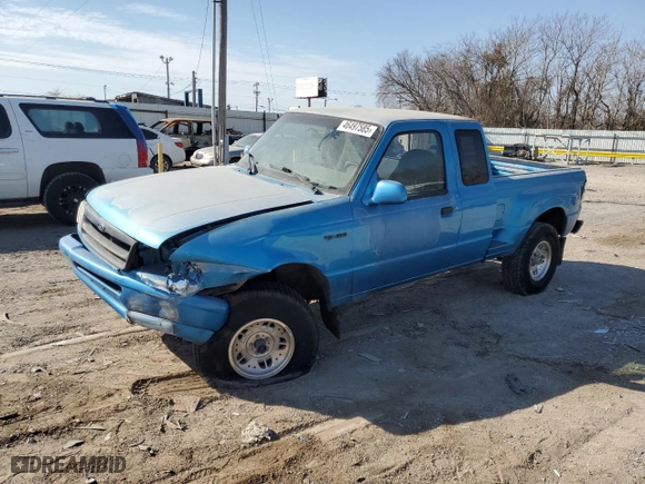 1994 Ford Ranger Splash with VIN 1FTDR15X7RPB18585, listed as a Copart auction lot 46497585 with 245,726 mi miles and Salvage Title. Bid and sale history available at carsss.com. Image 1.