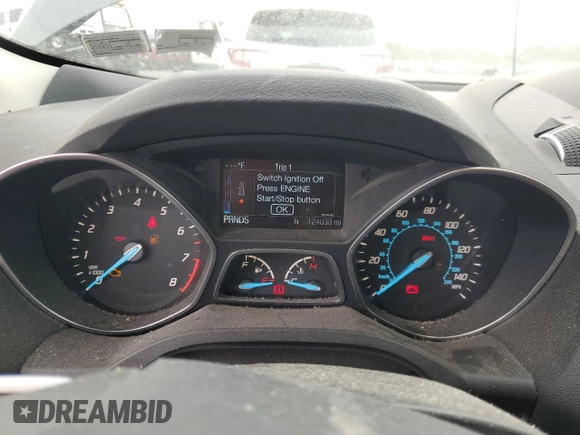 2016 Ford Escape Titanium with VIN 1FMCU9J95GUC17688, listed as a Copart auction lot 53234575 with 124,030 mi miles and Salvage Title. Bid and sale history available at DreamBid. Image 9.