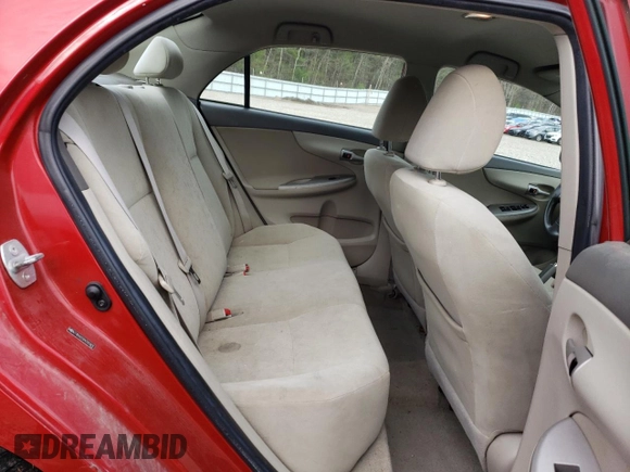 2010 Toyota Corolla with VIN 2T1BU4EE8AC283876, listed as a Copart auction lot 54752835 with 269,350 mi miles and Clean Title. Bid and sale history available at carsss.com. Image 10.