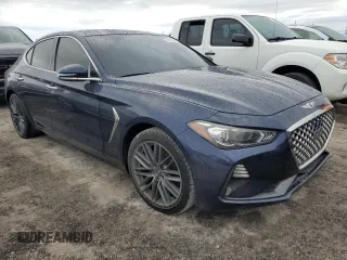 2019 Genesis G70 2.0T Advanced with VIN KMTG64LAXKU020441, listed as a Copart auction lot 75075854 with 49,106 mi miles and Non Repairable. Bid and sale history available at carsss.com. Image 4.