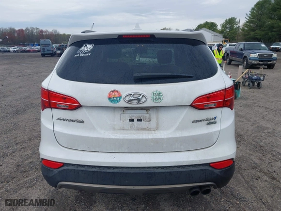 2013 Hyundai Santa Fe 2.0T Sport with VIN 5XYZUDLA8DG079795, listed as a IAAI auction lot 42035743 with 170,321 mi miles. Bid and sale history available at carsss.com. Image 16.
