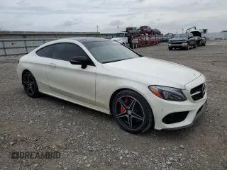 2017 Mercedes-Benz C 300 z VIN WDDWJ4KBXHF341482, wystawiony jako Copart lot #53969185 z przebiegiem 119 121 mil mil oraz Szkoda całkowita • Salvage title. Historia ofert i sprzedaży dostępna na DreamBid. Obrazek 4.