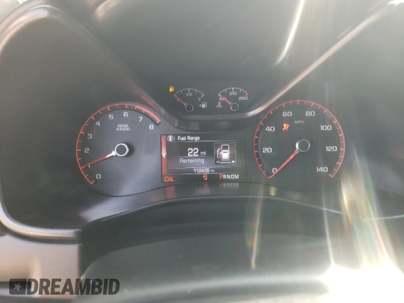 2015 GMC Canyon 4WD SLE with VIN 1GTG6BE31F1121425, listed as a Copart auction lot 67322994 with 112,435 mi miles and Salvage Title. Bid and sale history available at carsss.com. Image 9.