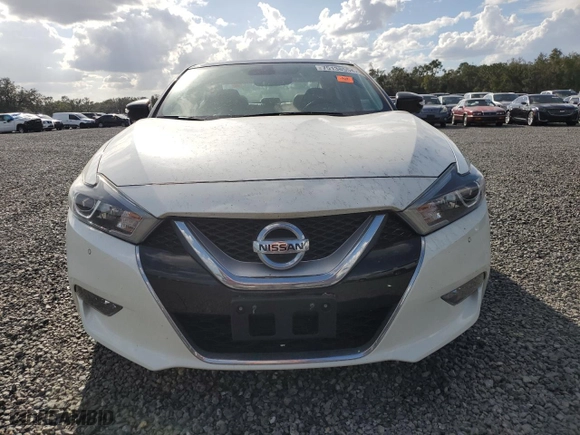 2017 Nissan Maxima SR with VIN 1N4AA6AP4HC454686, listed as a Copart auction lot 75138554 with 0 mi miles and Salvage Title. Bid and sale history available at carsss.com. Image 5.