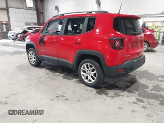 2018 Jeep Renegade Latitude with VIN ZACCJBBB8JPH30688, listed as a IAAI auction lot 42205960 with Not Provided miles and . Bid and sale history available at carsss.com. Image 3.
