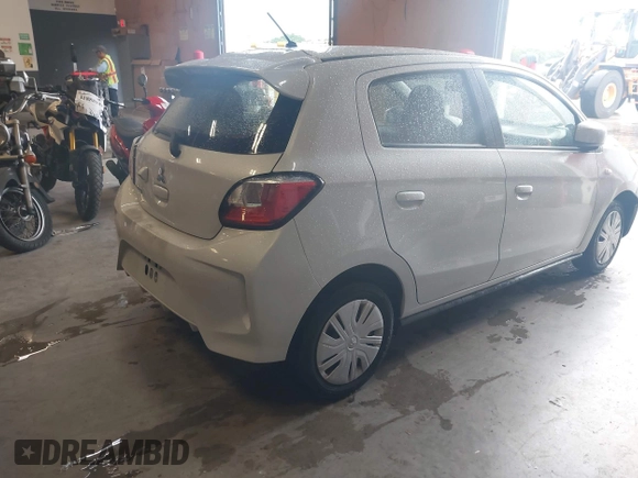 2021 Mitsubishi Mirage ES z VIN ML32AUHJ9MH008568, wystawiony jako IAAI lot #42428758 z przebiegiem 69 863 mil mil oraz . Historia ofert i sprzedaży dostępna na DreamBid. Obrazek 4.
