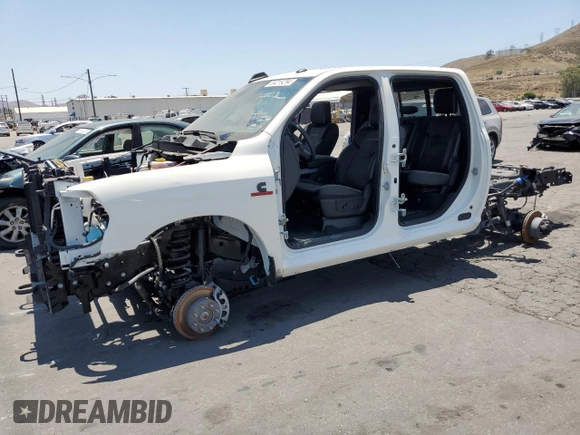 2023 Ram 2500 Laramie with VIN 3C6UR5FL4PG634799, listed as a Copart auction lot 59219294 with 0 mi miles and Non Repairable. Bid and sale history available at carsss.com. Image 1.
