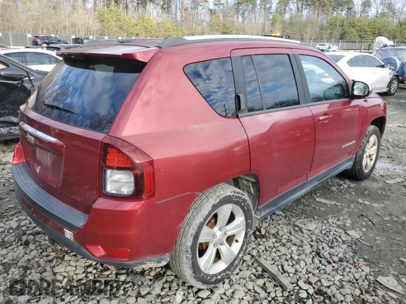 2016 Jeep Compass Sport z VIN 1C4NJCBB1GD506541, wystawiony jako Copart lot #87187464 z przebiegiem 71 100 mil mil oraz Szkoda całkowita • Salvage title. Historia ofert i sprzedaży dostępna na DreamBid. Obrazek 3.