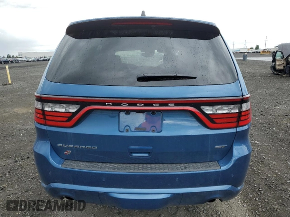 2025 Dodge Durango GT Plus with VIN 1C4RDJDG0SC517969, listed as a Copart auction lot 57299015 with 6,899 mi miles and Non repairable. Bid and sale history available at DreamBid. Image 6.