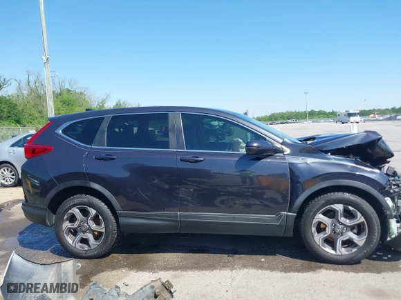 2018 Honda CR-V EX-L with VIN 7FARW1H85JE043696, listed as a IAAI auction lot 41966273 with 134,091 mi miles. Bid and sale history available at carsss.com. Image 13.