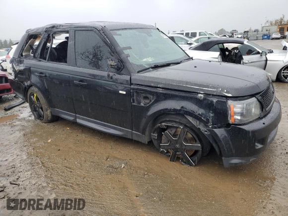 2012 Land Rover Range Rover Sport SC with VIN SALSH2E43CA750976, listed as a Copart auction lot 84709334 with 94,731 mi miles and Salvage Title. Bid and sale history available at carsss.com. Image 4.