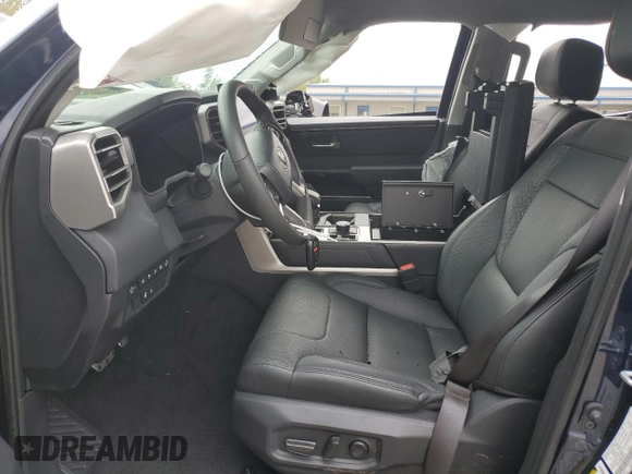2022 Toyota Tundra Limited Hybrid with VIN 5TFJC5DB4NX008945, listed as a Copart auction lot 71315034 with 10,500 mi miles and Salvage title. Bid and sale history available at DreamBid. Image 7.