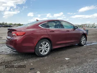 2016 Chrysler 200 Limited with VIN 1C3CCCAB1GN116122, listed as a Copart auction lot 53205985 with 106,630 mi miles and Salvage Title. Bid and sale history available at DreamBid. Image 3.