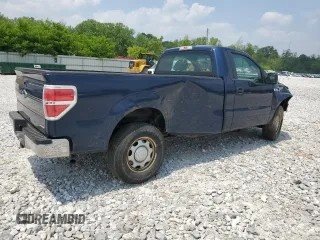 2013 Ford F-150 XL with VIN 1FTMF1CM2DKF46457, listed as a Copart auction lot 59734735 with Not provided miles and Salvage title. Bid and sale history available at DreamBid. Image 3.