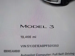 2023 Tesla Model 3 с VIN 5YJ3E1EA8PF501350, выставлен на аукционе IAAI как лот 42500841 с пробегом 19 466 миль миль и . История ставок и продаж доступна на DreamBid. Изображение 15.
