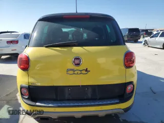 2014 FIAT 500L Trekking with VIN ZFBCFADH9EZ021436, listed as a Copart auction lot 49793445 with 59,480 mi miles and Salvage Title. Bid and sale history available at DreamBid. Image 6.
