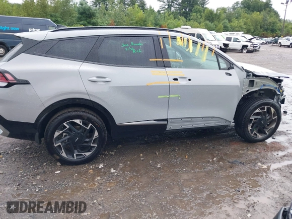 2024 Kia Sportage SX-Prestige with VIN 5XYK5CDF2RG204025, listed as a IAAI auction lot 40019228 with 5,442 mi miles and . Bid and sale history available at carsss.com. Image 14.