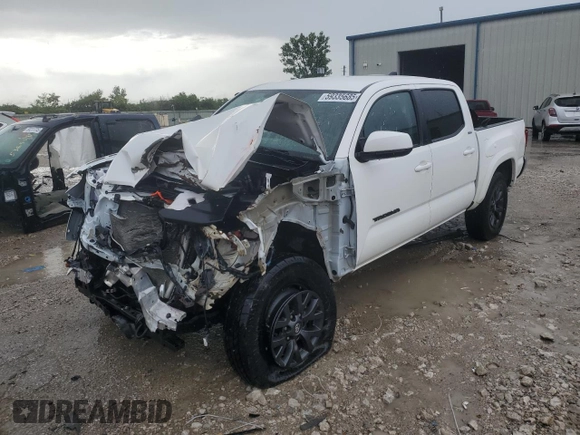 2021 Toyota Tacoma SR z VIN 3TMCZ5AN2MM418783, wystawiony jako Copart lot #59335685 z przebiegiem Nie podano mil oraz Czysty tytuł • Clean title. Historia ofert i sprzedaży dostępna na DreamBid. Obrazek 1.