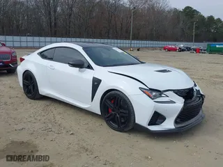 2017 Lexus RC F with VIN JTHHP5BC5H5006506, listed as a IAAI auction lot 41544214 with 51,569 mi miles. Bid and sale history available at carsss.com. Image 1.