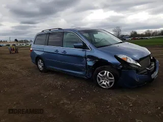 2007 Honda Odyssey EX-L with VIN 5FNRL38777B095914, listed as a Copart auction lot 53208585 with 254,710 mi miles and Salvage Title. Bid and sale history available at carsss.com. Image 11.