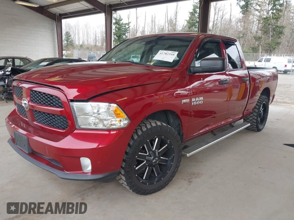 2014 Ram 1500 Express with VIN 1C6RR6FT6ES122012, listed as a IAAI auction lot 41782310 with 150,045 mi miles and . Bid and sale history available at DreamBid. Image 2.