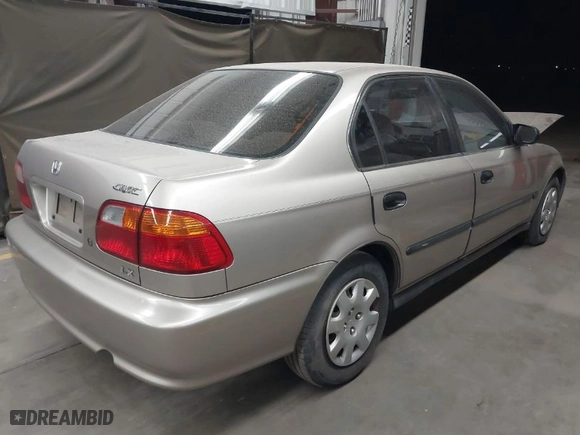 2000 Honda Civic LX with VIN 2HGEJ6674YH532404, listed as a IAAI auction lot 41998834 with 94,504 mi miles. Bid and sale history available at carsss.com. Image 4.