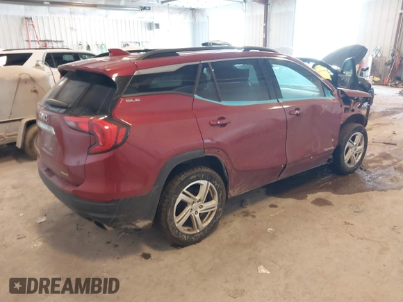 2019 GMC Terrain SLE with VIN 3GKALTEX7KL116261, listed as a IAAI auction lot 41642939 with 226,631 mi miles. Bid and sale history available at carsss.com. Image 4.