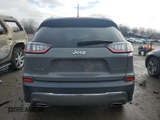 2019 Jeep Cherokee Limited with VIN 1C4PJMDX9KD442071, listed as a Copart auction lot 84853384 with 53,315 mi miles and Salvage Title. Bid and sale history available at carsss.com. Image 6.
