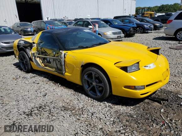 2002 Chevrolet Corvette with VIN 1G1YY22G525135359, listed as a Copart auction lot 68441264 with 179,580 mi miles and Salvage Title. Bid and sale history available at carsss.com. Image 4.