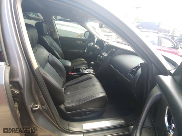 2015 Infiniti QX70 with VIN JN8CS1MW0FM482521, listed as a Copart auction lot 67861723 with 0 mi miles. Bid and sale history available at carsss.com. Image 5.