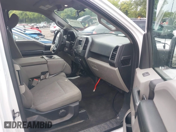 2018 Ford F-150 XL with VIN 1FTEX1CB9JFC81444, listed as a IAAI auction lot 42711062 with 215,224 mi miles and . Bid and sale history available at DreamBid. Image 5.
