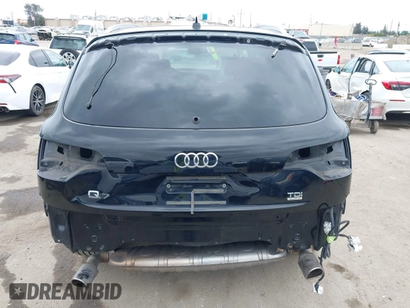 2015 Audi Q7 Premium Plus with VIN WA1LMAFE9FD031088, listed as a IAAI auction lot 42004406 with 208,707 mi miles and . Bid and sale history available at DreamBid. Image 17.