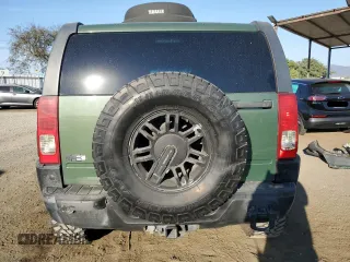 2006 Hummer H3 with VIN 5GTDN136468273891, listed as a Copart auction lot 74968354 with 177,489 mi miles and Salvage Title. Bid and sale history available at carsss.com. Image 6.