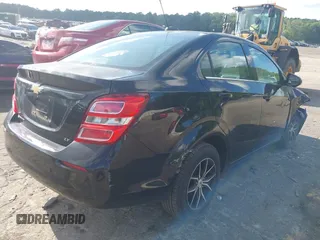 2017 Chevrolet Sonic LT with VIN 1G1JD5SH7H4115099, listed as a IAAI auction lot 42187530 with 109,608 mi miles and . Bid and sale history available at DreamBid. Image 4.