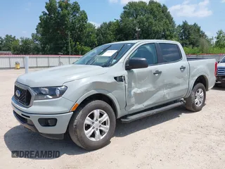 2021 Ford Ranger XL with VIN 1FTER4EH0MLD00837, listed as a IAAI auction lot 40068127 with 90,395 mi miles. Bid and sale history available at carsss.com. Image 2.