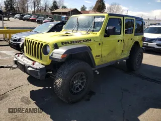 2023 Jeep Wrangler Rubicon с VIN 1C4HJXFN6PW515569, выставлен на аукционе Copart как лот 46721135 с пробегом 9 114 миль миль и Списание • Salvage title. История ставок и продаж доступна на DreamBid. Изображение 1.