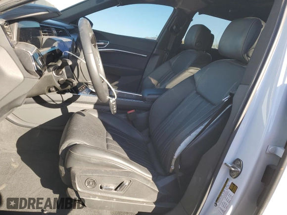 2022 Audi e-tron Chronos with VIN WA1VABGE9NB040096, listed as a Copart auction lot 44611785 with 49,609 mi miles and Salvage title. Bid and sale history available at DreamBid. Image 7.