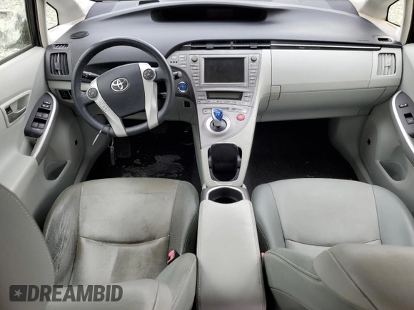 2013 Toyota Prius One with VIN JTDKN3DU5D5682343, listed as a Copart auction lot 51982825 with Not Provided miles and Clean Title. Bid and sale history available at carsss.com. Image 8.