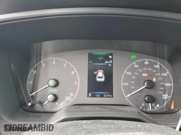 2024 Toyota Corolla Cross Hybrid S with VIN 7MUFBABG7RV044405, listed as a Copart auction lot 79804864 with 3,219 mi miles and Clean title. Bid and sale history available at DreamBid. Image 9.