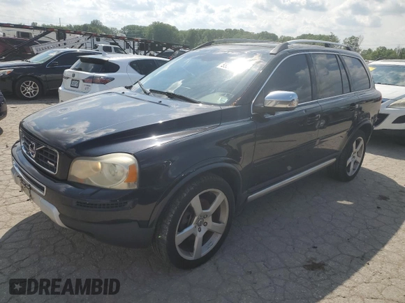 2012 Volvo XC90 R-Design with VIN YV4952CT5C1615178, listed as a Copart auction lot 55221874 with 189,105 mi miles and Salvage Title. Bid and sale history available at carsss.com. Image 1.