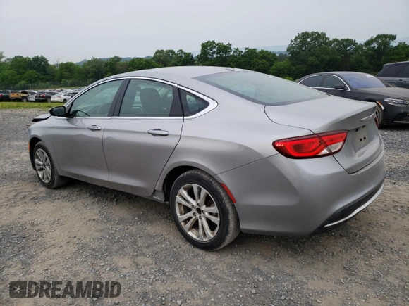 2015 Chrysler 200 Limited z VIN 1C3CCCAB9FN700895, wystawiony jako Copart lot #59985165 z przebiegiem 146 753 mil mil oraz Szkoda całkowita • Salvage title. Historia ofert i sprzedaży dostępna na DreamBid. Obrazek 2.
