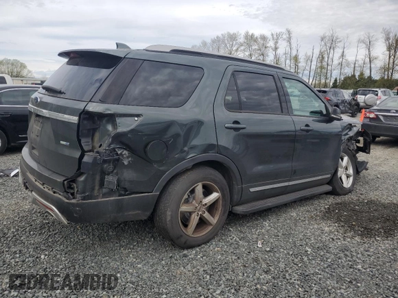2016 Ford Explorer XLT with VIN 1FM5K8D82GGA21167, listed as a Copart auction lot 52586735 with 114,724 mi miles and Salvage Title. Bid and sale history available at DreamBid. Image 3.