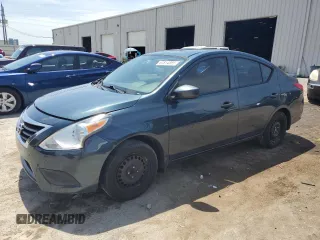 2017 Nissan Versa SV with VIN 3N1CN7AP6HL887446, listed as a Copart auction lot 61814355 with 149,153 mi miles and Salvage title. Bid and sale history available at DreamBid. Image 1.