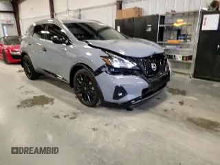 2023 Nissan Murano SV z VIN 5N1AZ2BS6PC131961, wystawiony jako Copart lot #84822304 z przebiegiem 16 813 mil mil oraz Szkoda całkowita • Salvage title. Historia ofert i sprzedaży dostępna na DreamBid. Obrazek 14.
