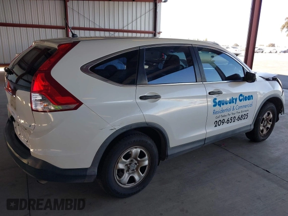 2013 Honda CR-V LX with VIN 5J6RM3H31DL025726, listed as a IAAI auction lot 40658785 with 262,021 mi miles. Bid and sale history available at carsss.com. Image 4.