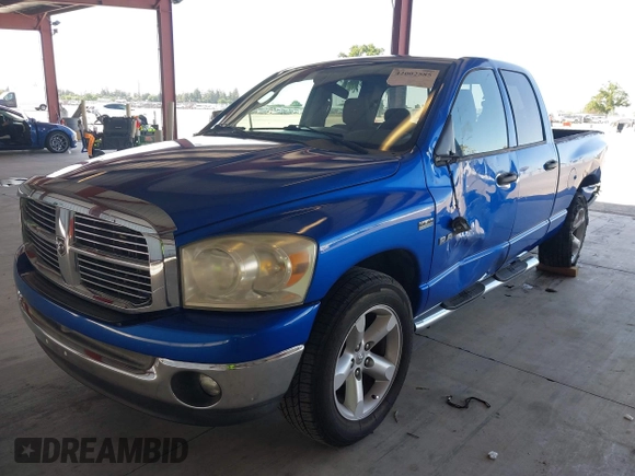 2008 Dodge 1500 SLT with VIN 1D7HA182X8J158742, listed as a IAAI auction lot 42002585 with 169,263 mi miles. Bid and sale history available at carsss.com. Image 2.