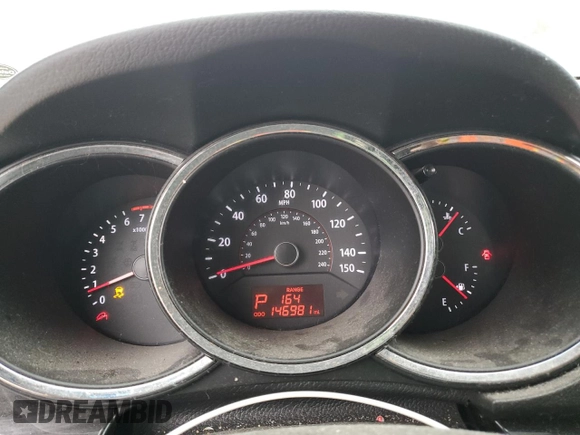2013 Kia Sorento LX with VIN 5XYKT4A67DG406156, listed as a Copart auction lot 51666395 with 146,981 mi miles and Clean Title. Bid and sale history available at carsss.com. Image 9.