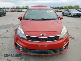 2017 Kia Rio EX with VIN KNADN4A30H6058618, listed as a Copart auction lot 49599575 with 97,654 mi miles and Salvage Title. Bid and sale history available at carsss.com. Image 5.